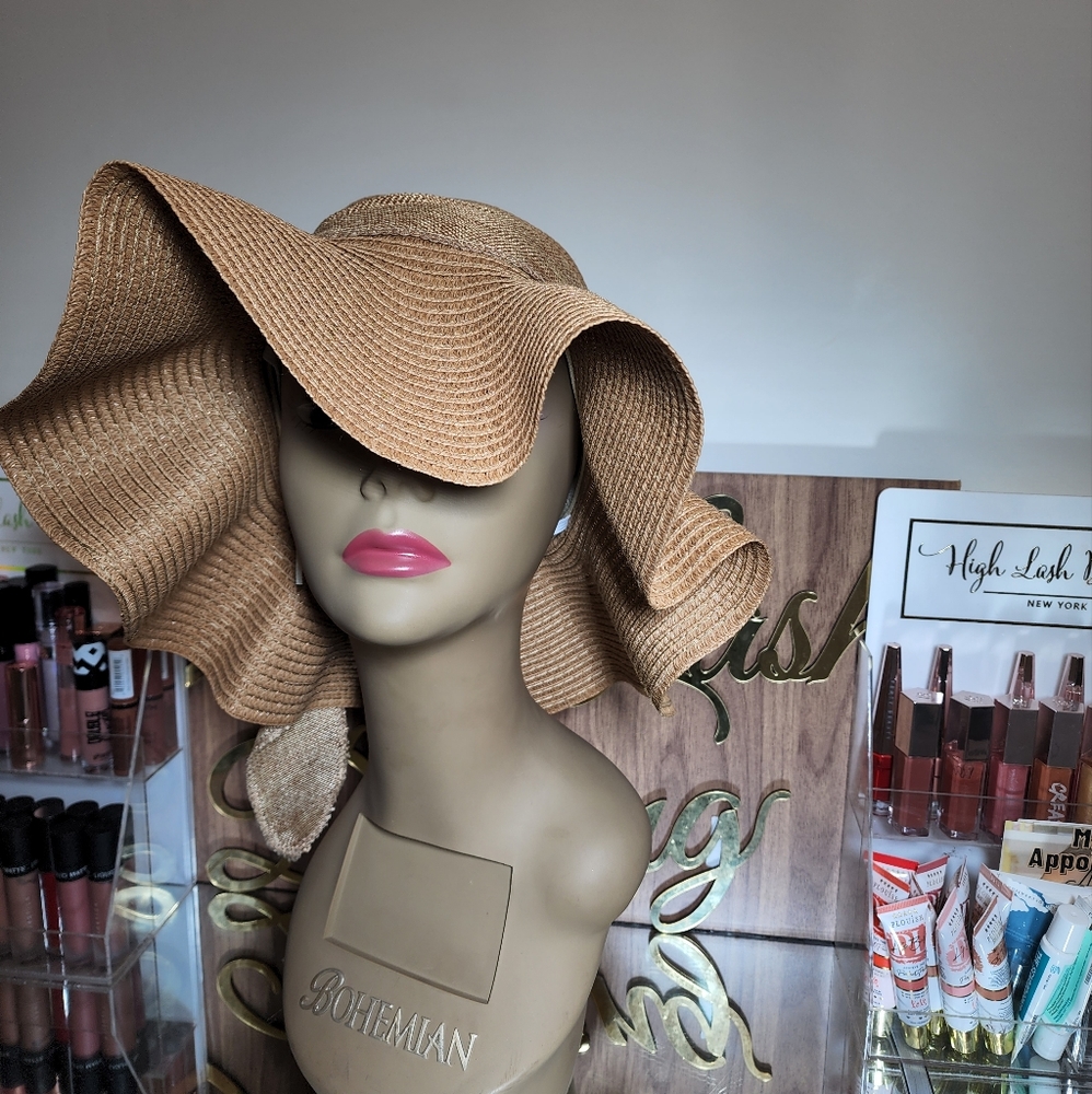 Bow Knot Straw Hat